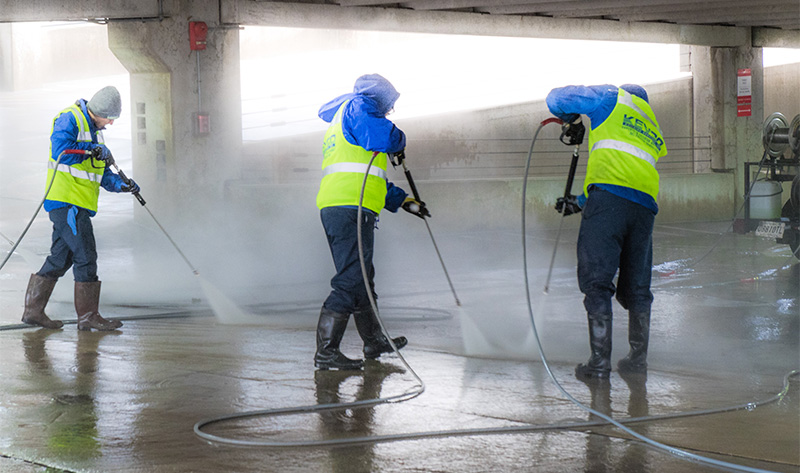 Power washing & deep clean