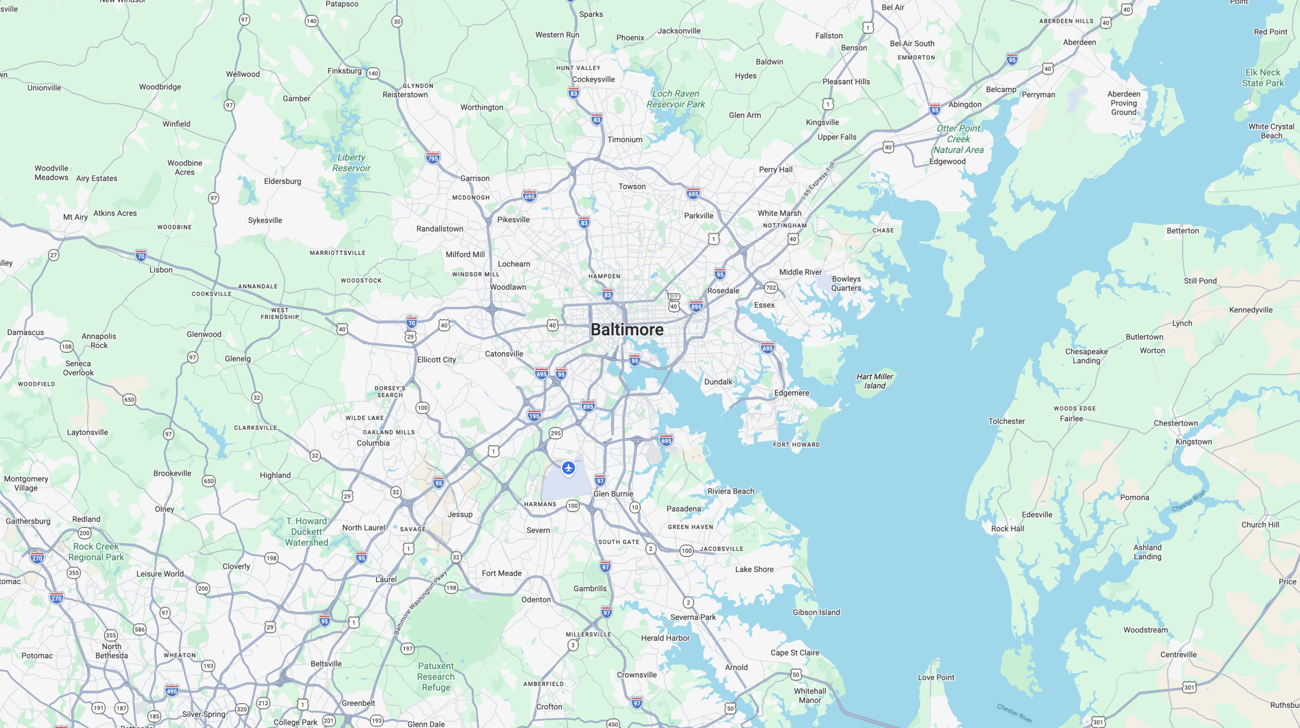 Coverage map